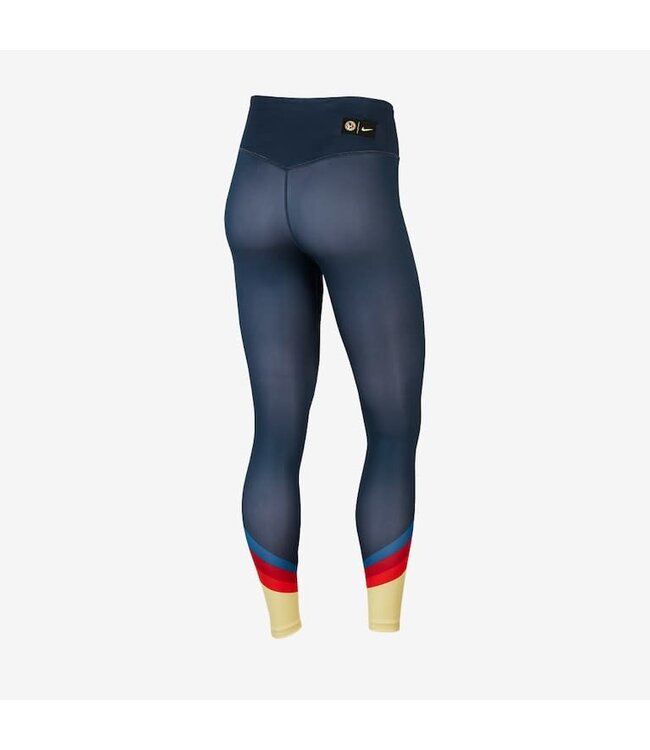 Nike Nike 2020 - 21 Club America Womens Tights - Armory Navy/Lemon Chifron