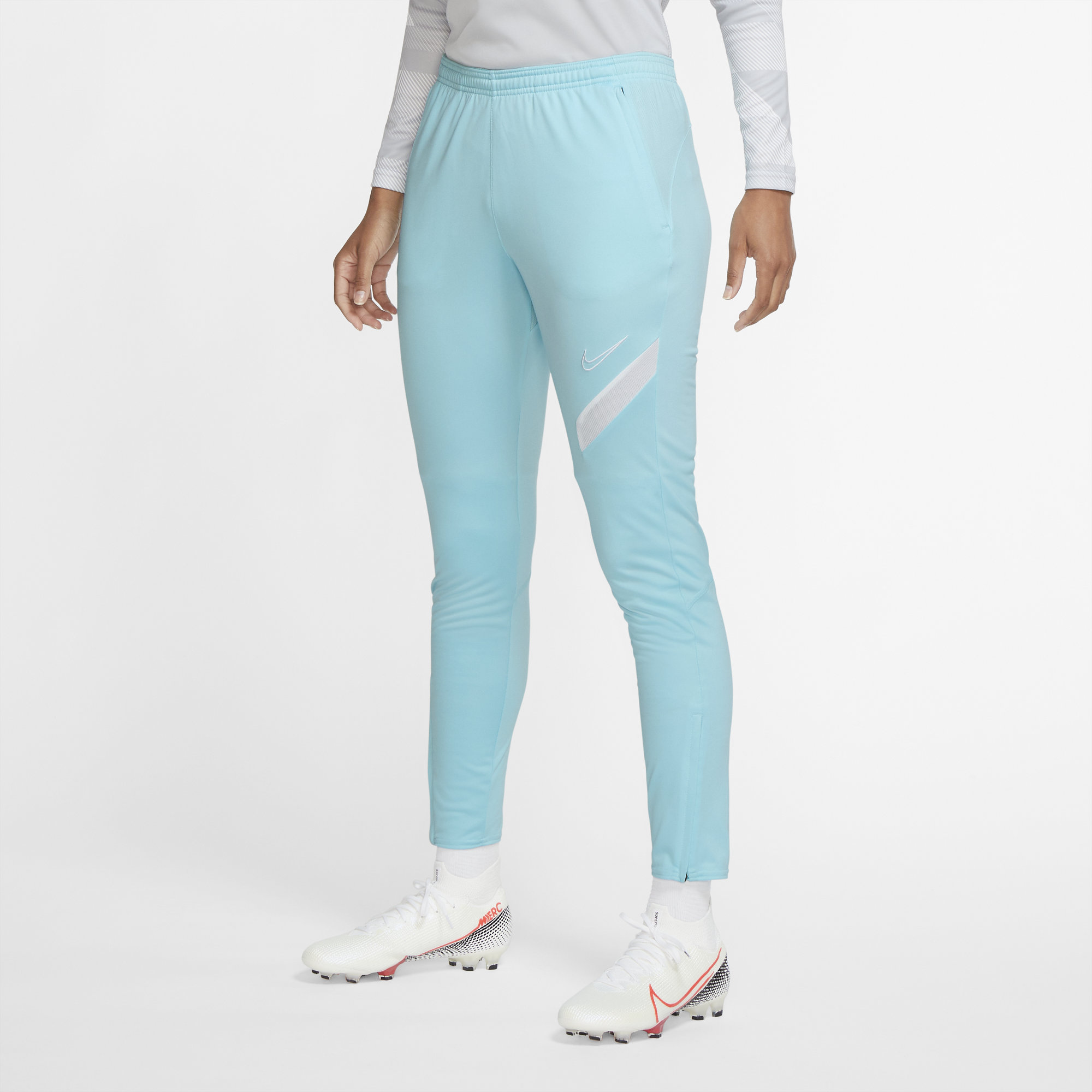 Nike Womens Academy Pro Pants  - Baby Blue