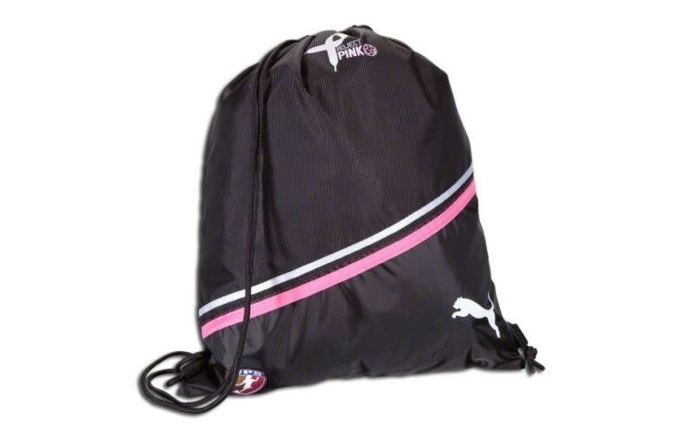 Puma Project Pink Gym Sack Clinch Bag