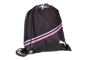 Puma Project Pink Gym Sack Clinch Bag