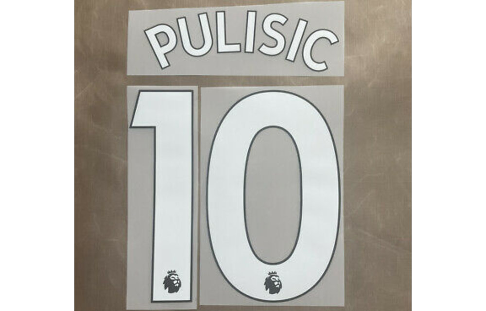 Pulisic # 10 Chelsea 21/22 Home/Third  Adult Nameset