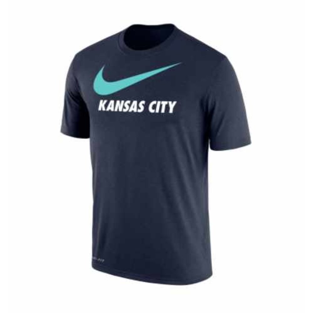 adidas Sporting Kansas City MLS Creator Tee Shirt - Smoke Blue - Soccerium