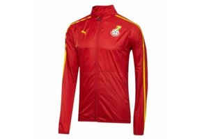 Puma Ghana WC 2014 Windbreaker Jacket - Red