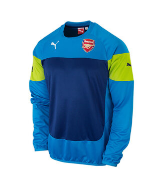 Puma Puma Arsenal FC Official 2014-2015 Long Sleeve Training Top-Turquoise