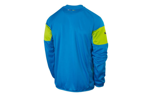 Puma Arsenal FC Official 2014-2015 Long Sleeve Training Top-Turquoise