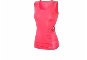 Reebok Women Easytone Fitness Workout Sleeveless Top Bra - Pink