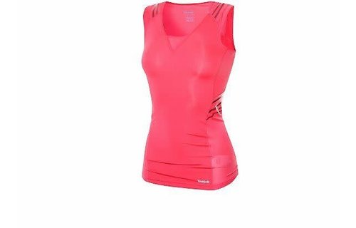 Reebok Women Easytone Fitness Workout Sleeveless Top Bra - Pink