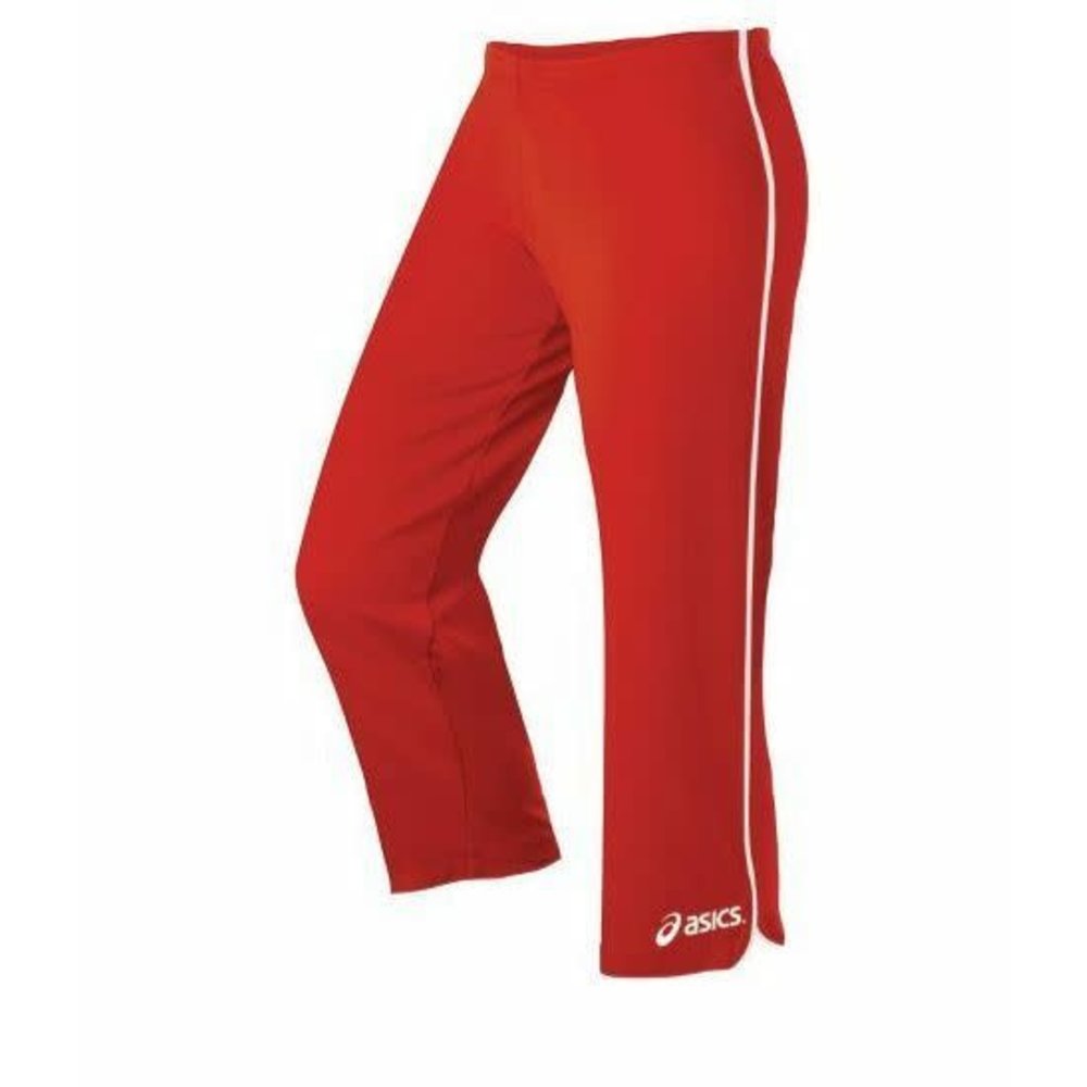 Asics Women 2010 Capri Training Gym Workout Pants - Red - Soccerium