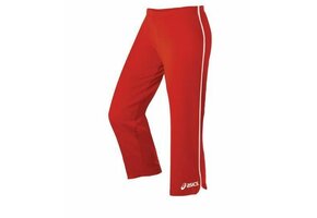 Asics Women 2010 Capri Training Gym Workout Pants - Red