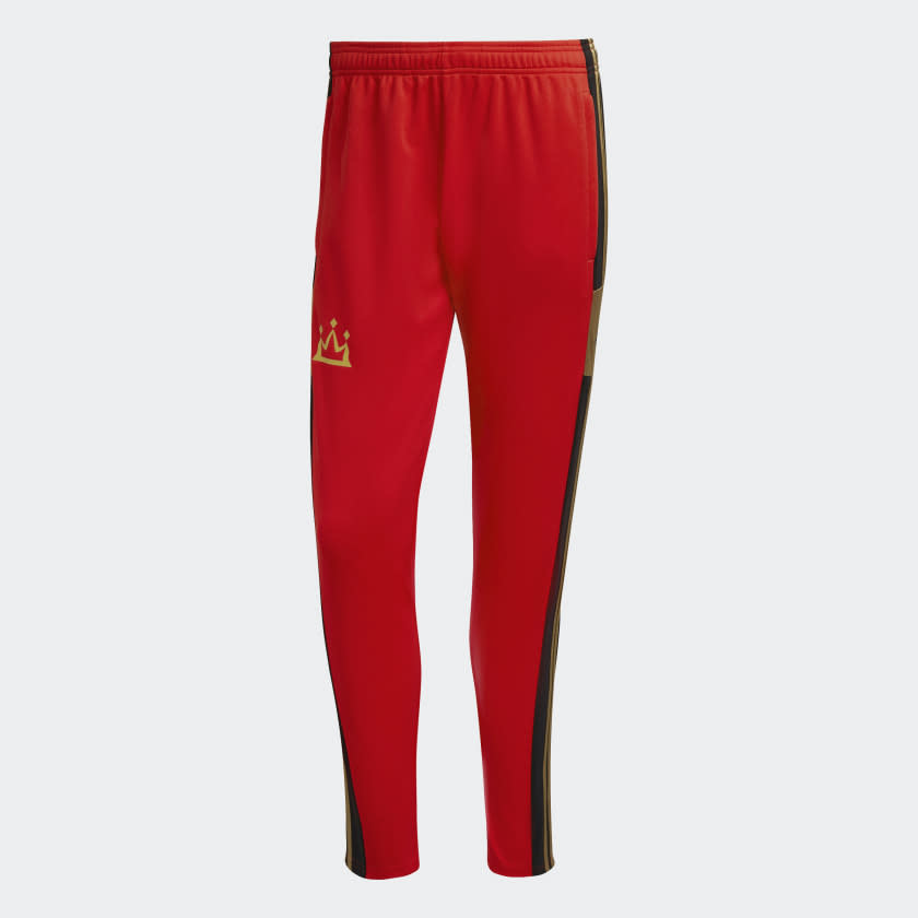 adidas Salah Squadra Training Pants - Vivid Red - Soccerium