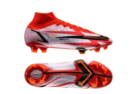 Nike Mercurial Vapor XIV Elite SG Chile Red Black White Total Orange