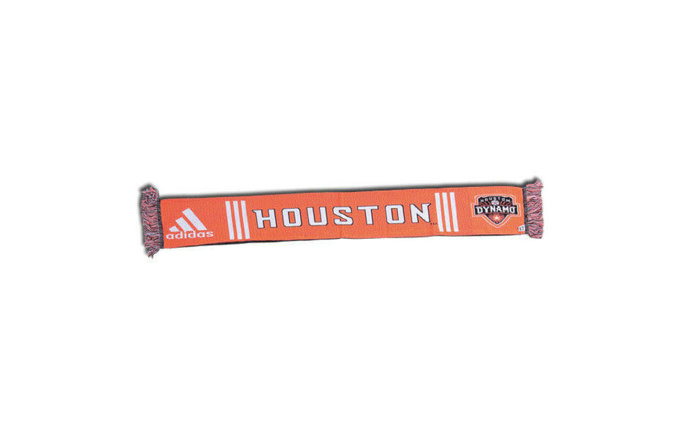 adidas Houston Dynamo 2014 Commemorative Fan Scarf - Black / Orange