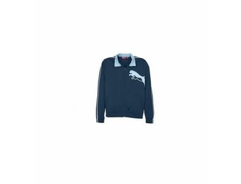 Puma Full Zip Double Cat 2012 Casual Track Training Jacket - Navy Blue