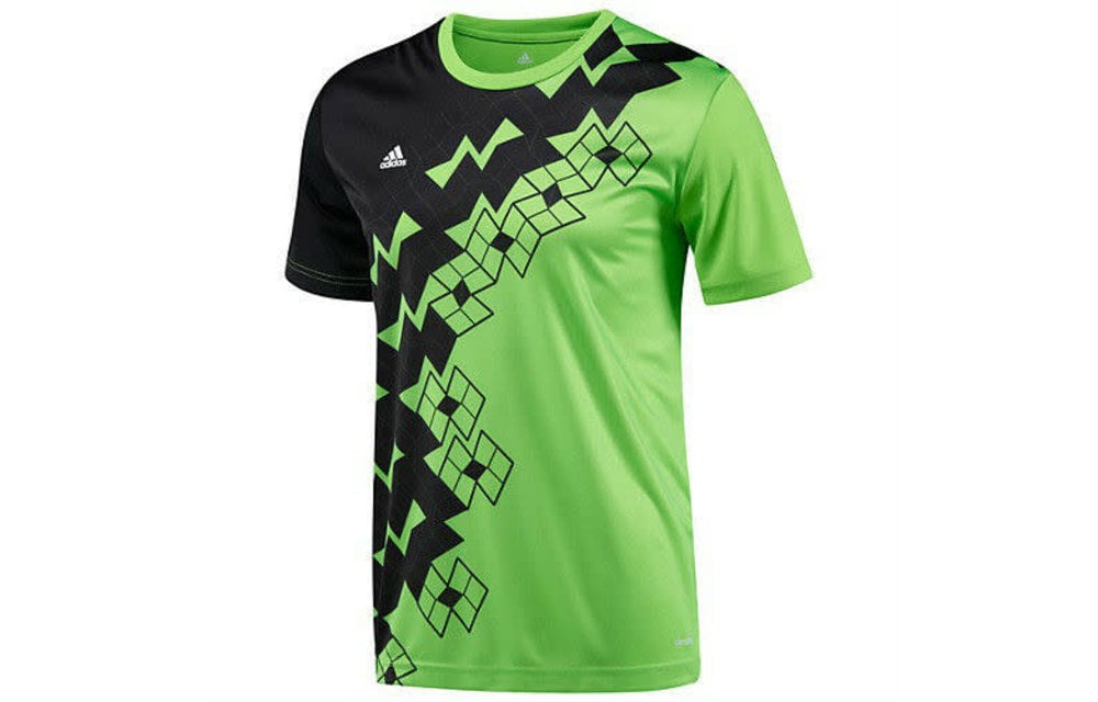 adidas ClimaLite Jersey - Green / Black - Soccerium