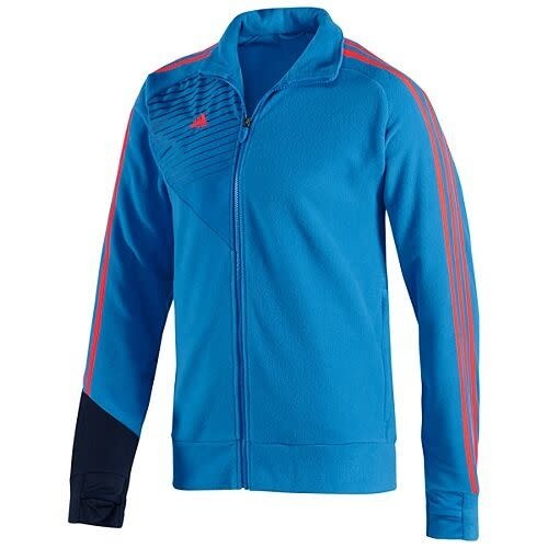 adidas Predator 2013 Full Zip Fleece Training Jacket - Blue / Orange