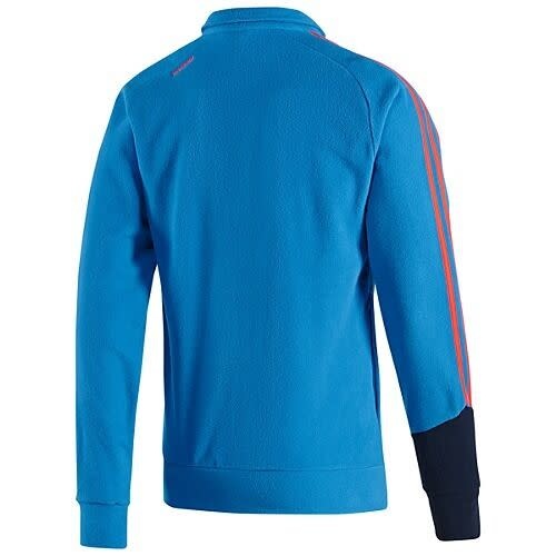 adidas Predator 2013 Full Zip Fleece Training Jacket - Blue / Orange