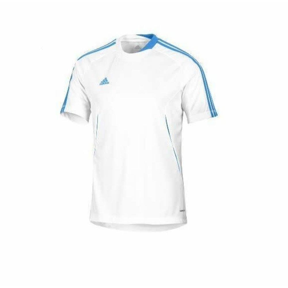 adidas Predator UEFA CL Jersey - White / Sky Blue - Soccerium