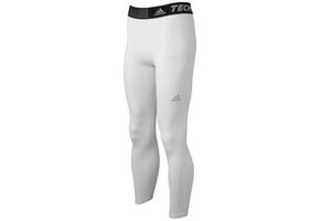 adidas TechFit Compression Long Tights ClimaLite  Underlayer - White