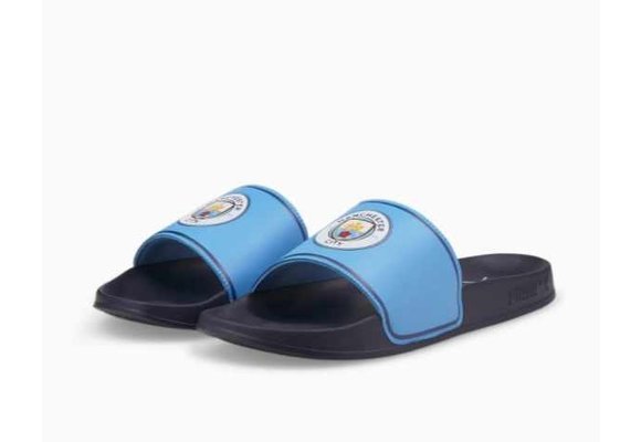 Puma Leadcat 2.0 Manchester City  Slides - Peacoat/White/Red