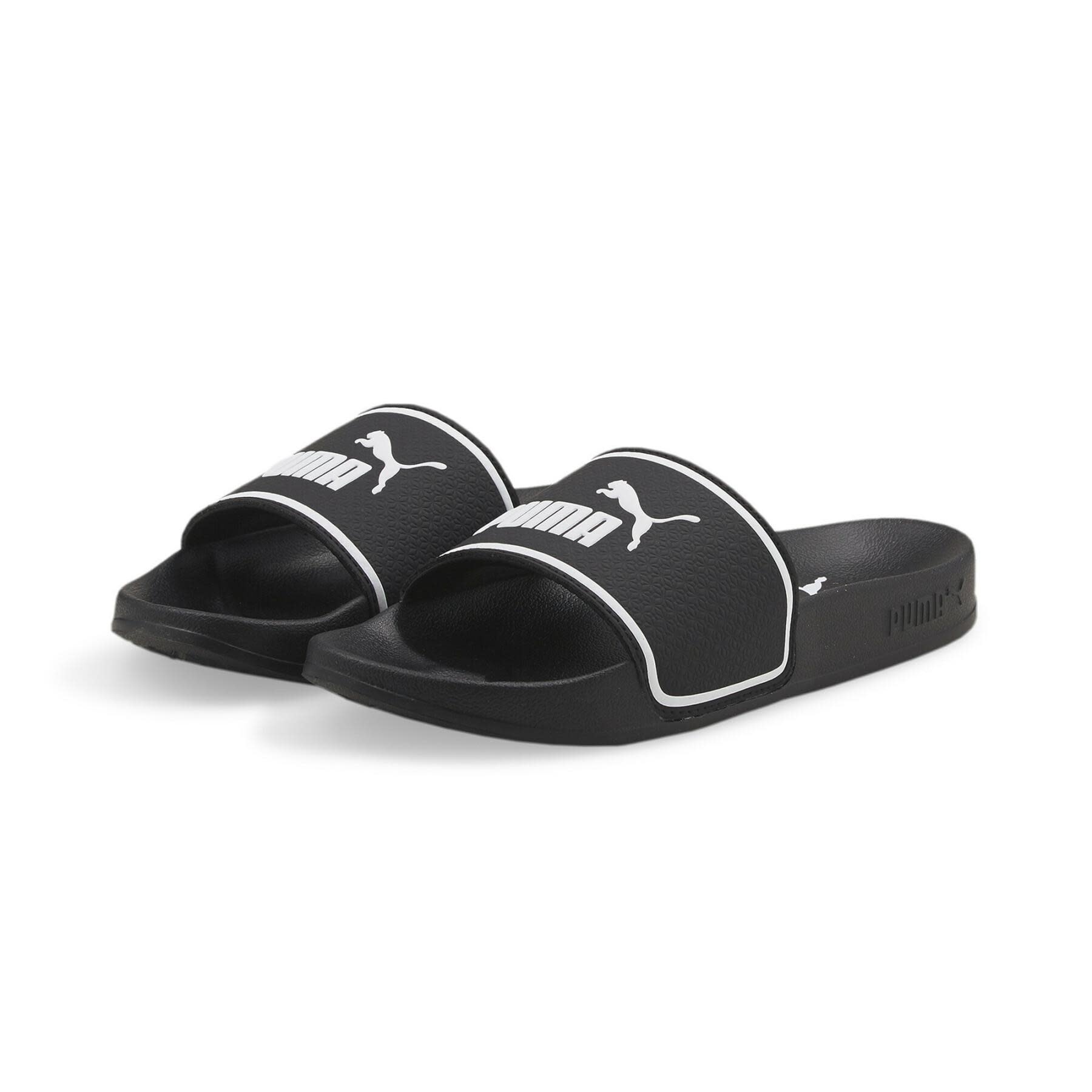 Puma Leadcat 2.0 Jr Slides - Black White