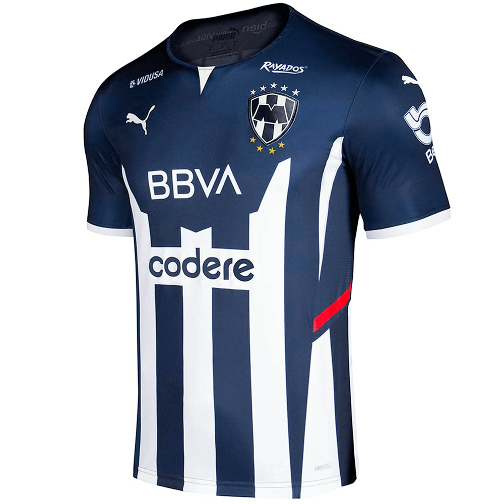 Puma Monterrey 2022 - 23 FtblCore Soccer Tee Shirt -Peacoat/White