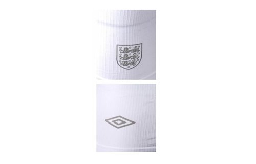 umbro England Short Sleeve Base Layer Underlayer - White