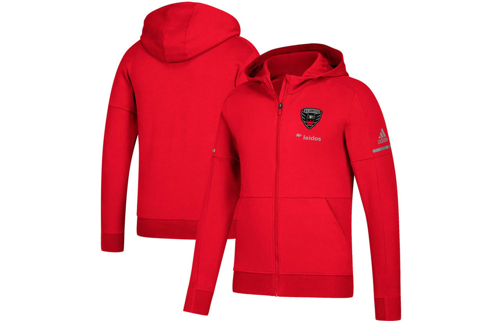 adidas DC United 2018 Anthem Jacket - Red