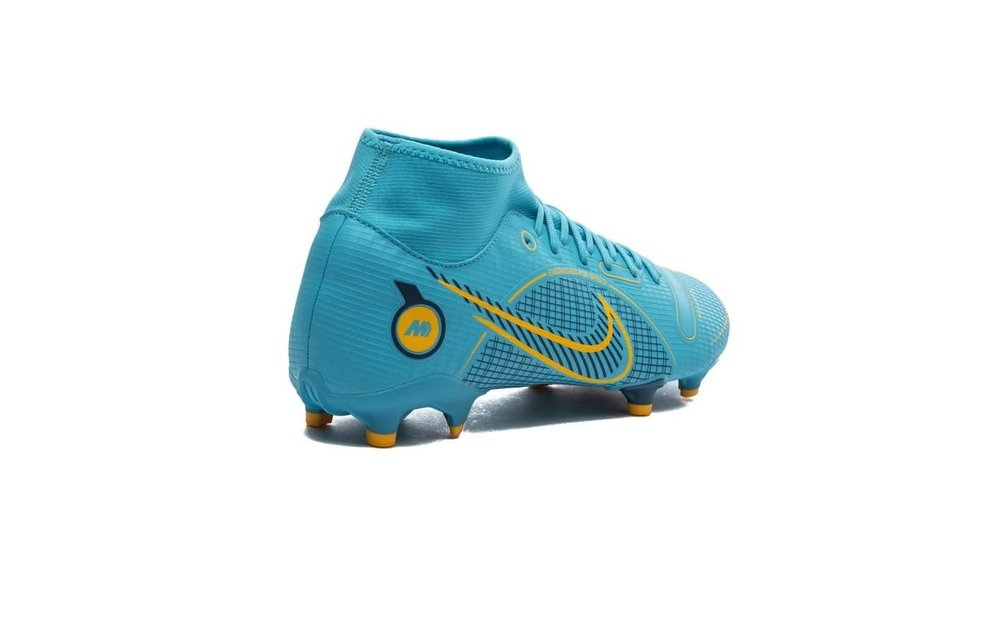 Nike Superfly 8 DF Academy FG - Chlorine Blue Laser Orange