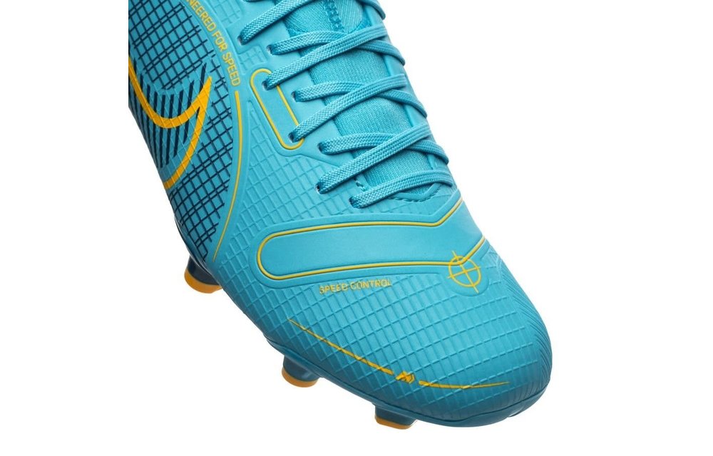 Nike Superfly 8 DF Academy FG - Chlorine Blue Laser Orange