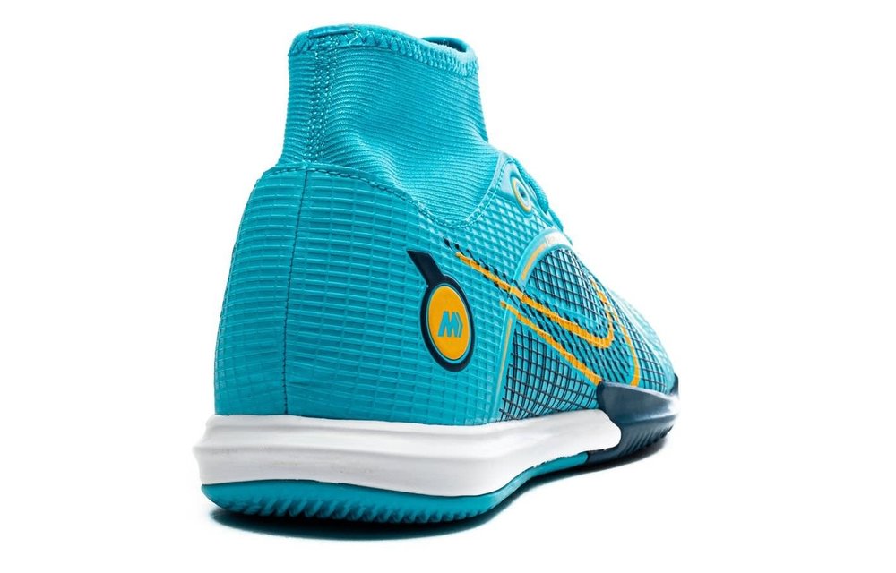 Nike Superfly 8 DF Academy IC indoor - Chlorine Blue Laser Orange