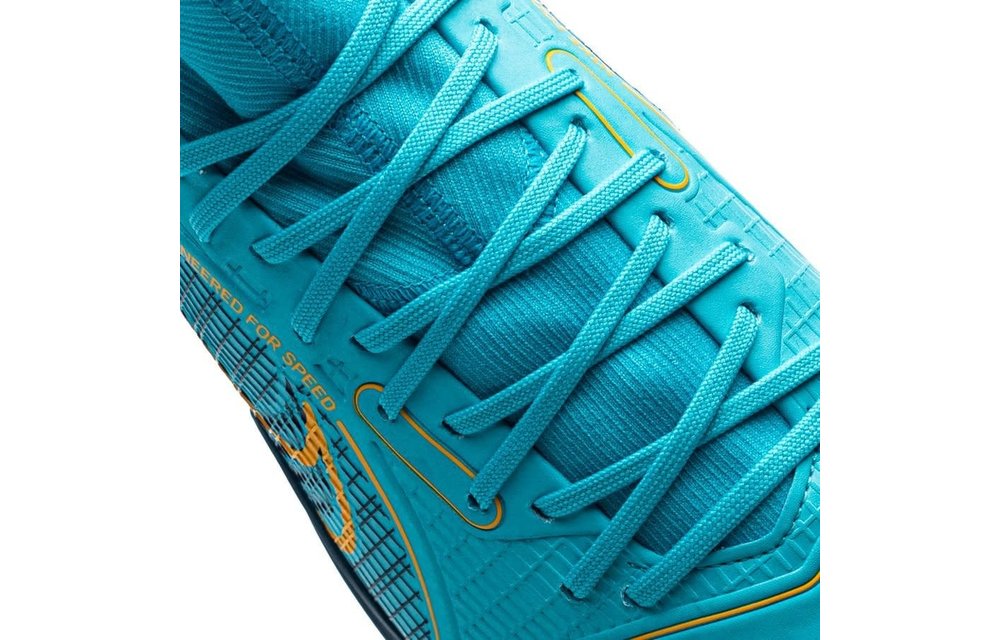 Nike Superfly 8 DF Academy IC indoor - Chlorine Blue Laser Orange