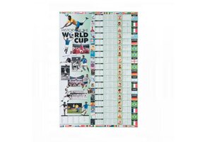 World Cup History Soccer Poster Season World Cup 2014