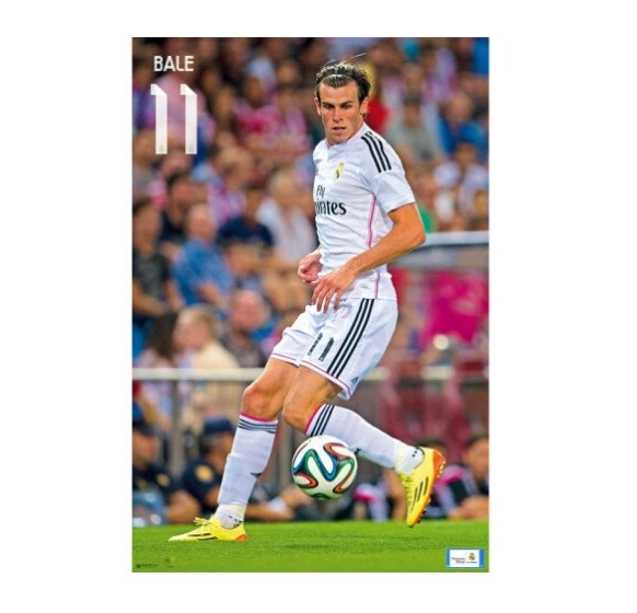 Gareth Bale 2014-2015 Real Madrid Soccer Poster