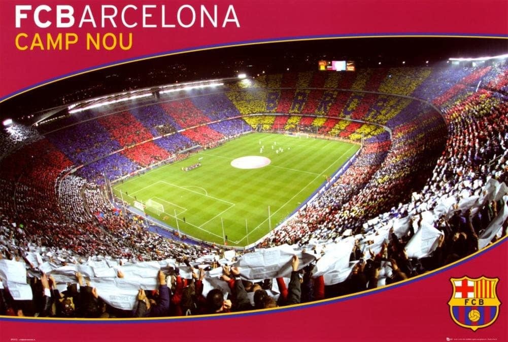 FC Barcelona Stadium 26 x 34 Camp Nou Poster