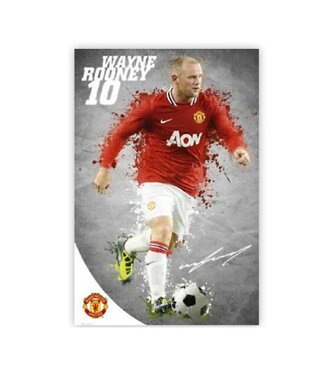 Wayne Rooney 2011-2012 Manchester United Soccer Poster