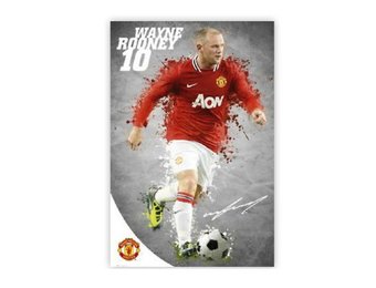 Wayne Rooney 2011-2012 Manchester United Soccer Poster