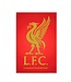 Liverpool FC  Crest Badge Red Gold Soccer Poster