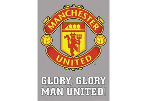 Manchester United Glory Glory Official 26 x 34 Soccer Poster