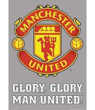 Manchester United Glory Glory Official 26 x 34 Soccer Poster