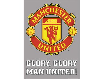Manchester United Glory Glory Official 26 x 34 Soccer Poster