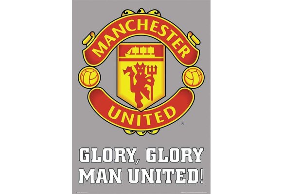 Manchester United Glory Glory Official 26 x 34 Soccer Poster