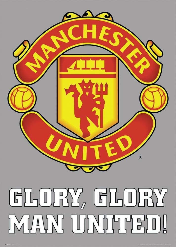 Manchester United Glory Glory Official 26 x 34 Soccer Poster