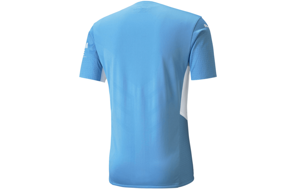Puma 2021-22 Manchester City Authentic Home Jersey - Light Blue