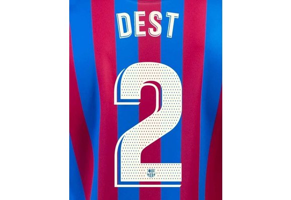 Dest  # 2 Barcelona 21/22 Home Nameset