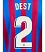 Uni-Sport Dest  # 2 Barcelona 21/22 Home Nameset