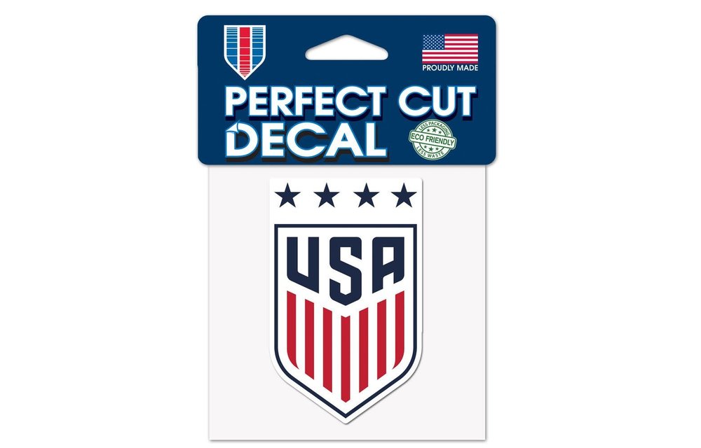 WinCraft US Women USWNT Soccer National Team 4'x 4' Perfect Cut Decal