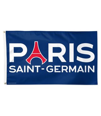 Wincraft WinCraft PSG Paris Saint German Wordmark Flag 3'x5'