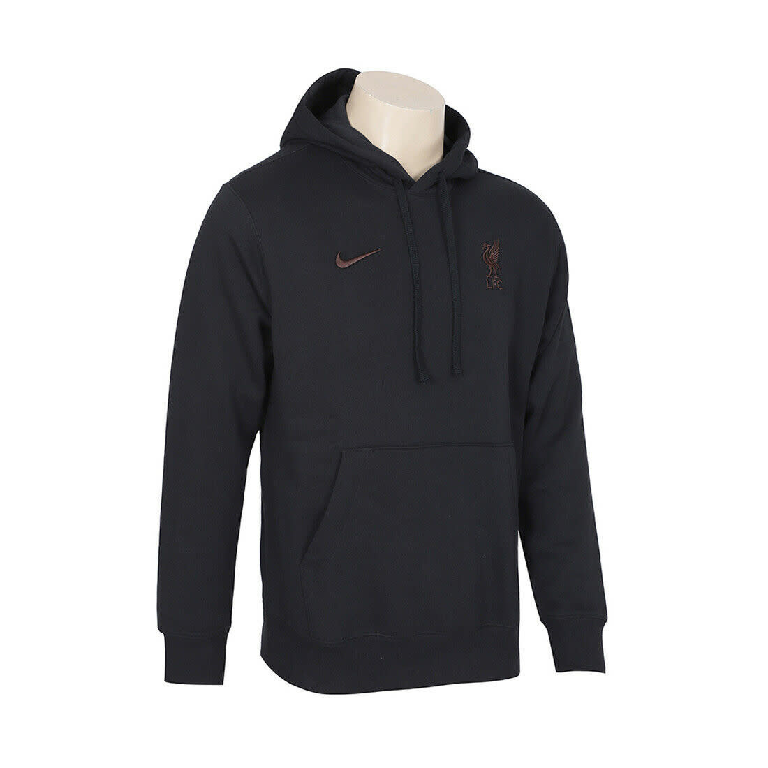 Nike liverpool hoodie black sales