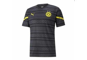 Puma BVB Borussia Dortmund 2022 Prematch Mens Jersey - Black