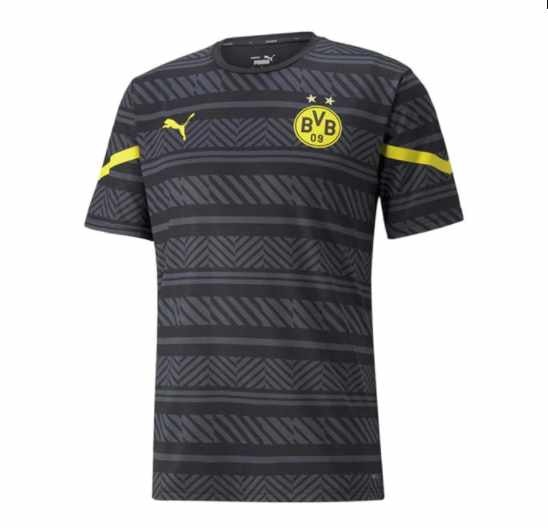 Puma BVB Borussia Dortmund 2022 Prematch Mens Jersey - Black